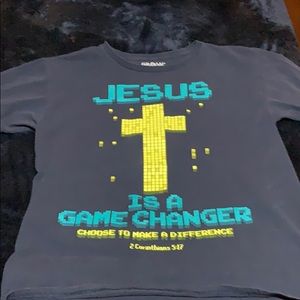 Boys Jesus is a Game Changer T Shirt